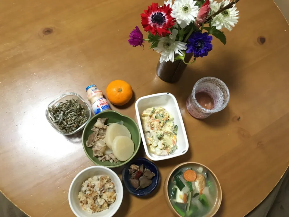 Snapdishの料理写真:1人ランチ☺️💗|さくたえさん