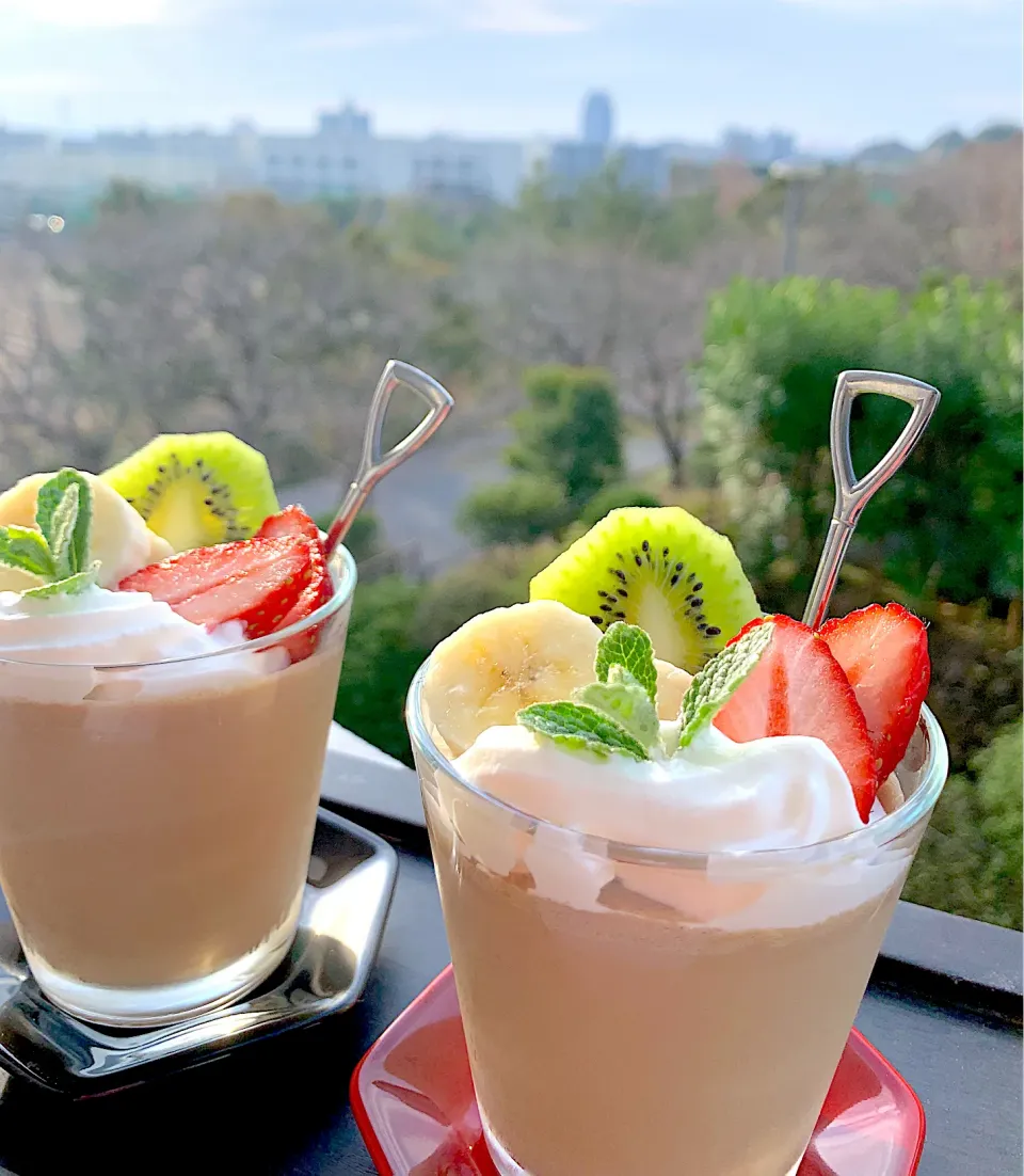 コーヒーミルクプリン🍮アラ　ど〜も〜|シュトママさん