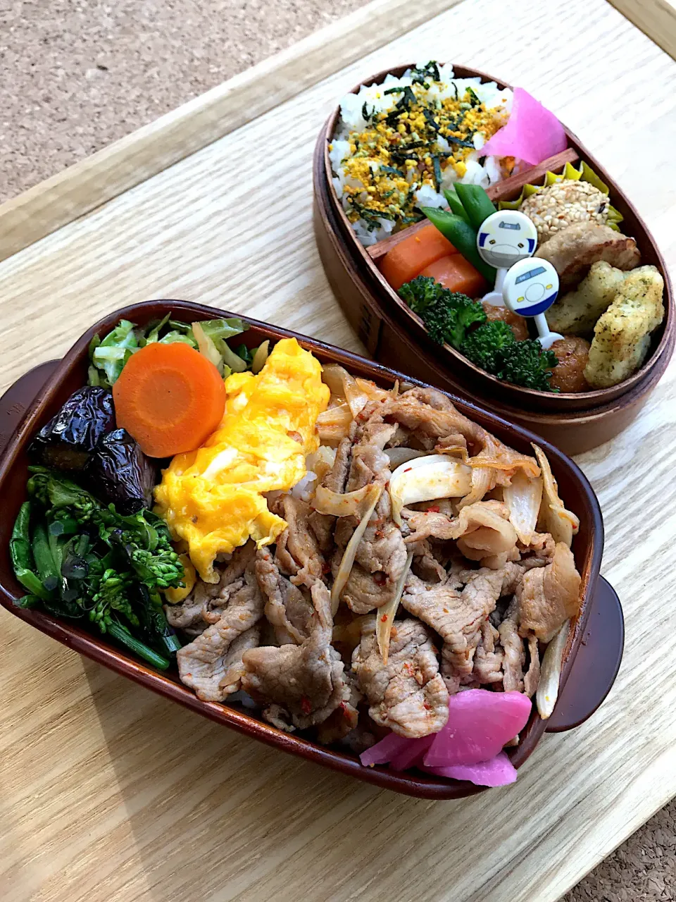 Snapdishの料理写真:豚丼弁当|二キィさん