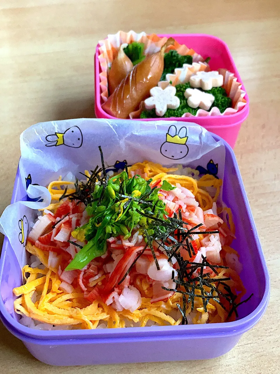 菜の花のカニカマちらし弁当|matumotommさん