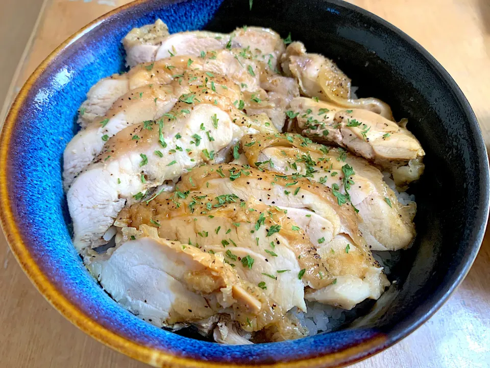 鳥モモ肉照り焼き丼|やまひろさん