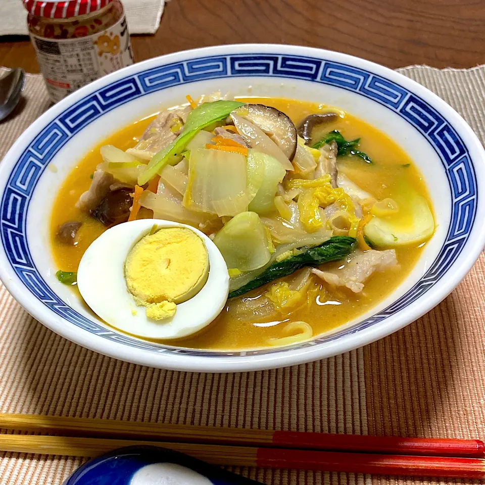 Snapdishの料理写真:一幻海老味噌ラーメン|akkoさん