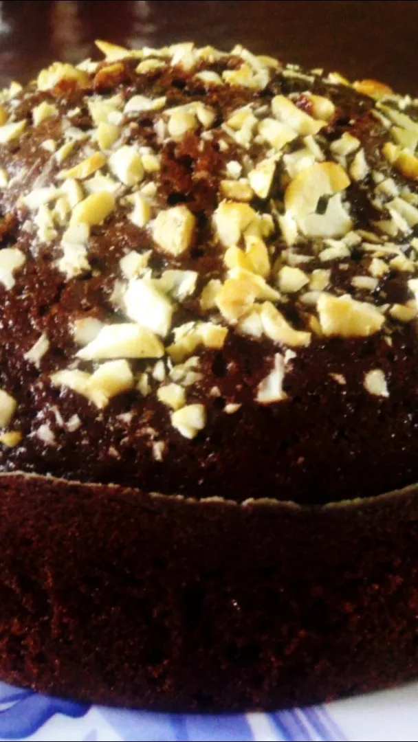 chocolate dry fruits cake|moinamainaさん