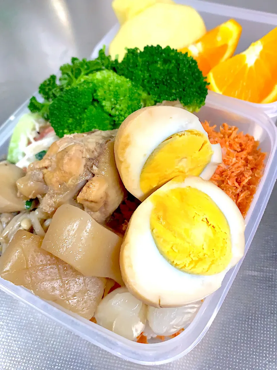 煮卵弁当^ ^☆★|ゆきっちさん