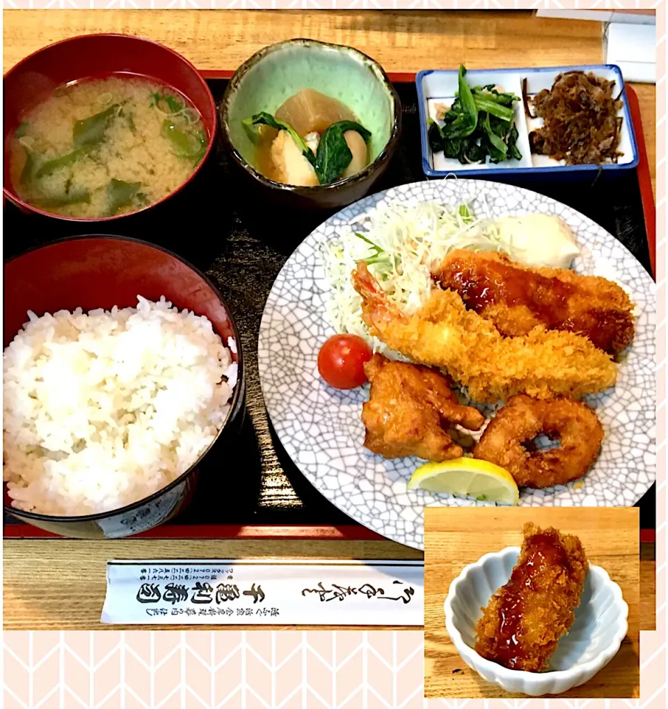 今日のﾗﾝﾁは寿司屋さんで＂日替り定食＂|mottoさん