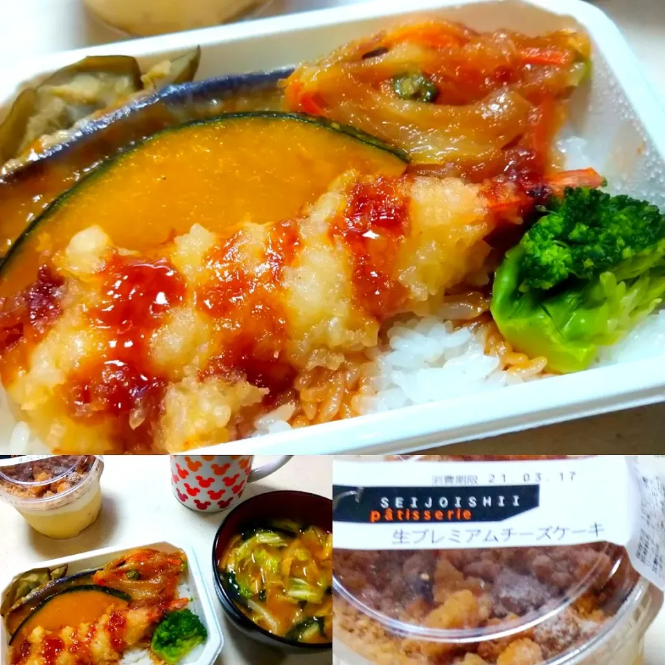 ANAの機内食天丼、成城石井の生プレミアムチーズケーキ、おみそ汁の大革命、お茶|うたかた。さん