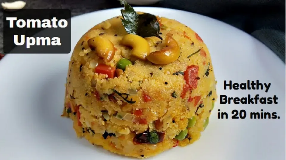 Semolina breakfast. Tomato upma|Priyankaさん