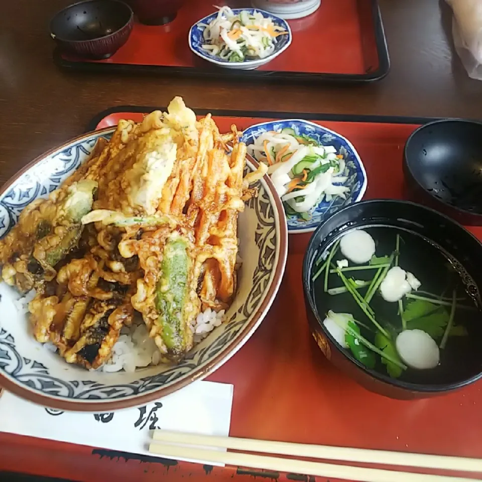 野菜天丼|クークマさん