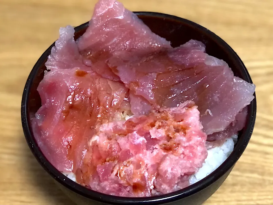 ☆ミニマグロ丼|まぁたんさん