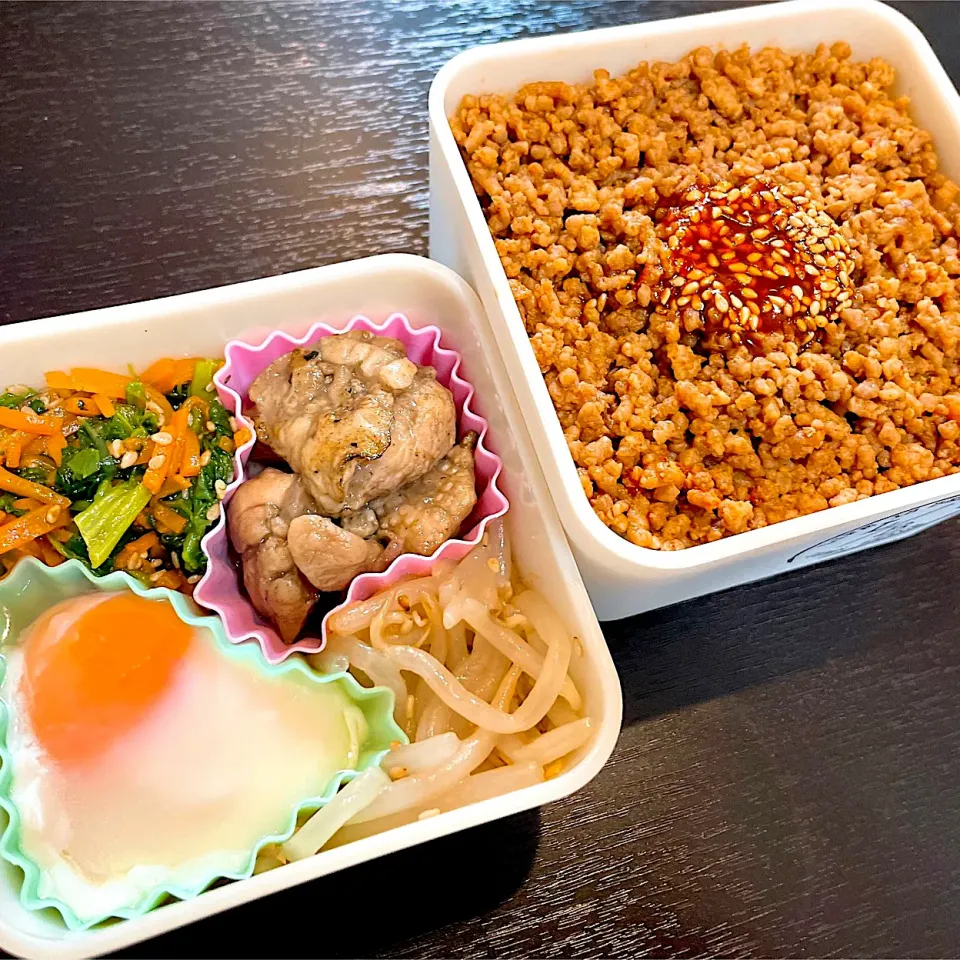 Snapdishの料理写真:ビビンバ弁当|912cnc48さん