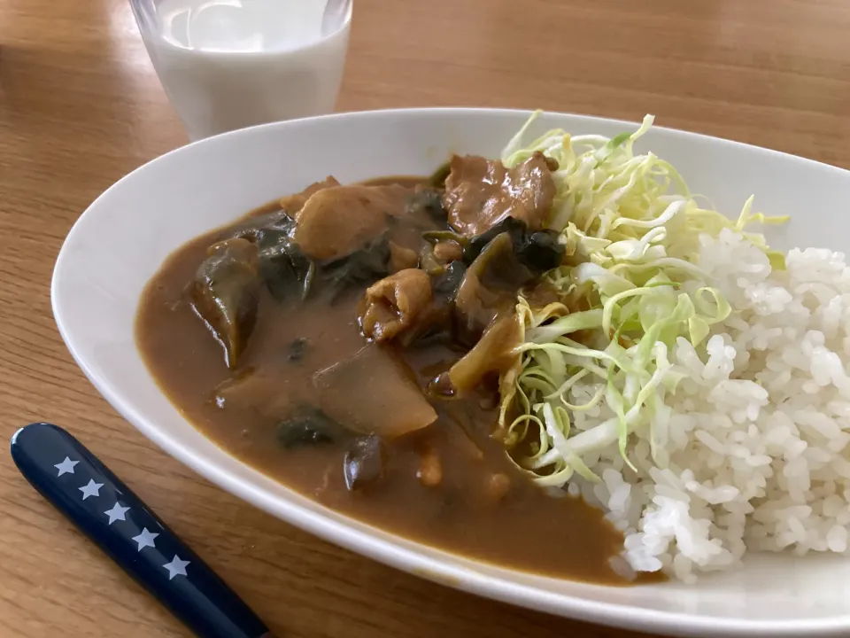 ＊茄子🍆と豚バラ🐷のカレーライス🍛＊|＊抹茶＊さん