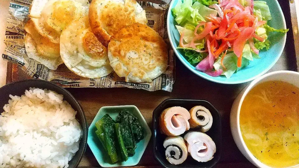 ベーコンチーズポテトのパイもどき|まにょさん