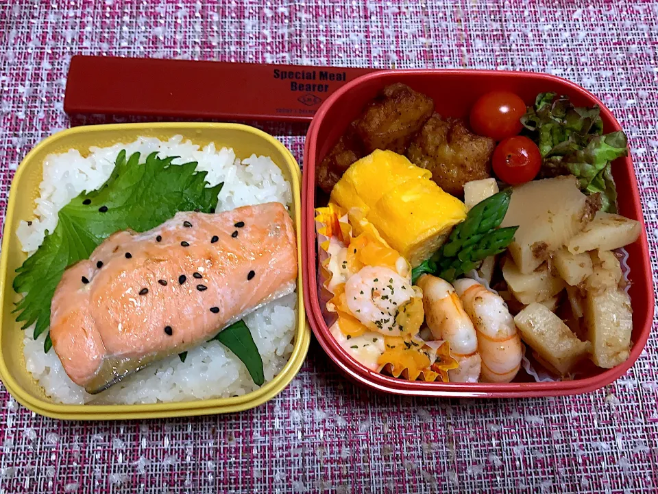 Snapdishの料理写真:お弁当🍱　3/18|Mariko Hayashidaさん