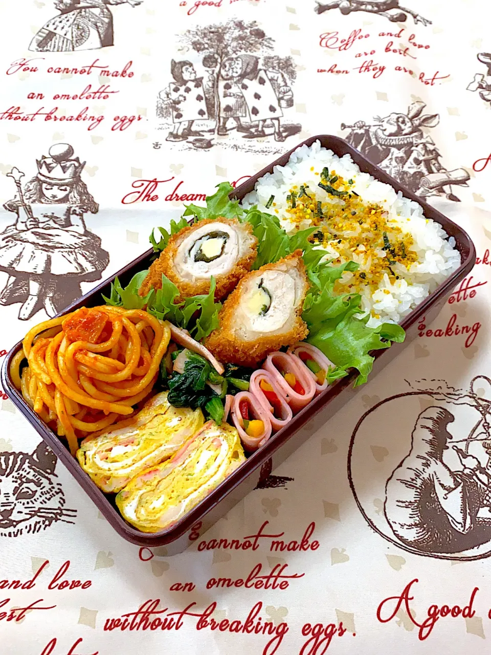 ささみチーズフライ弁当💕|いちごさん