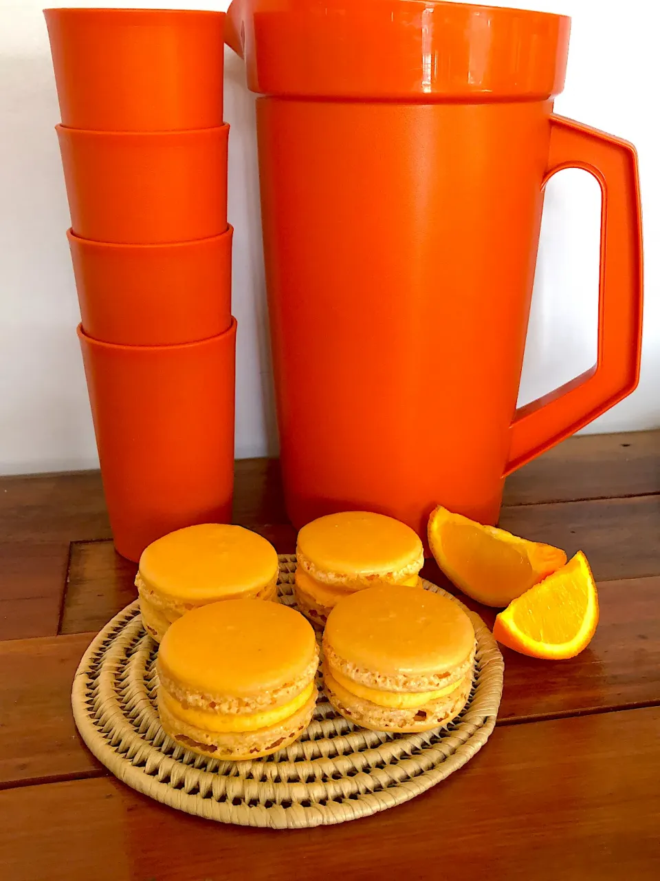 Orange creamsicle macarons|K8TCRE8TZさん