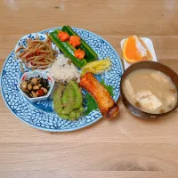 Snapdishの料理写真:お昼ごはん^ ^|ヤマネコさん