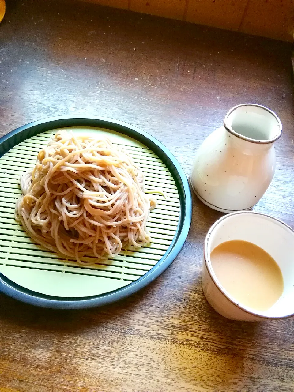 乾麺のお蕎麦を茹でただけ😅

ごまだれで食べてみました😊|にんにくと唐辛子が特に好き❤️(元シャリマー)さん