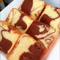 Snapdishの料理写真:Chiffon marble cake|melさん