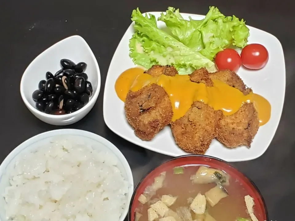 茄子の挽肉サンド揚げ|Yukiさん