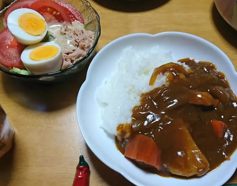 Snapdishの料理写真:晩ごはん🌃|しまだ ちえこさん