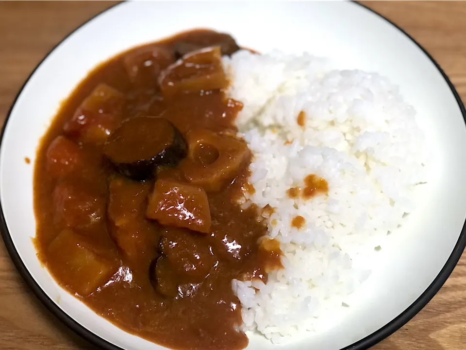 ☆セブンイレブン「ごろっと野菜カレー」|まぁたんさん