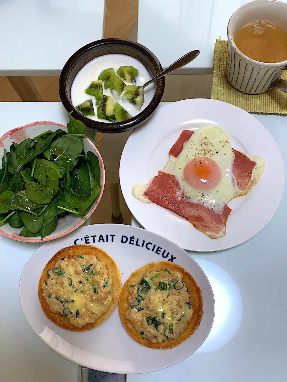 今日の朝ごはん|心に七つの傷の男さん