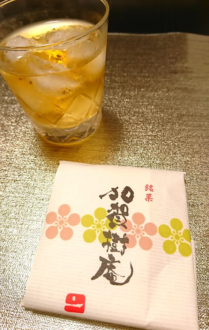 加賀の和菓子とロック🥃|かめさん