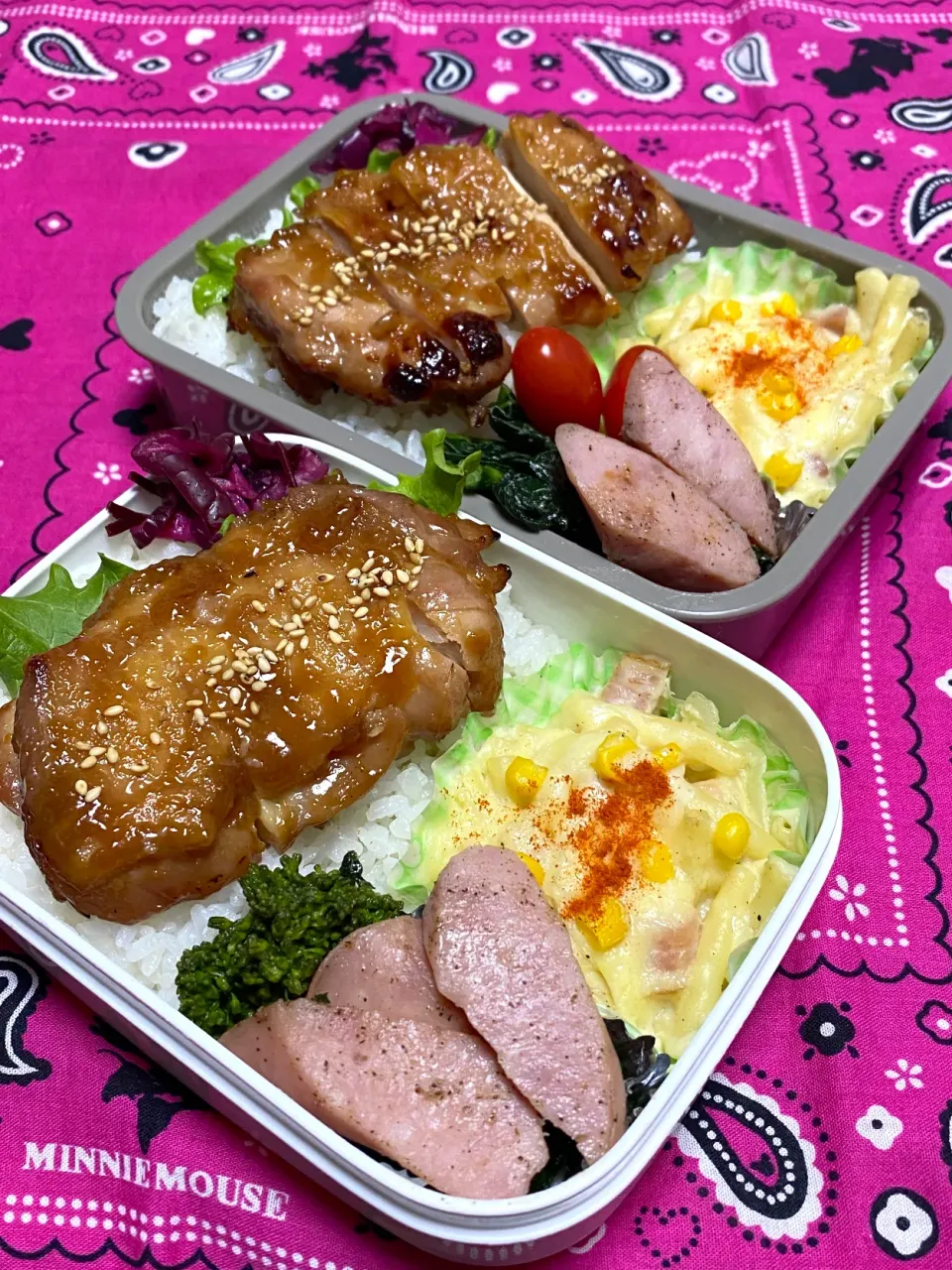 Snapdishの料理写真:息子のお弁当(リク､グラタン😀)|かあたんさん