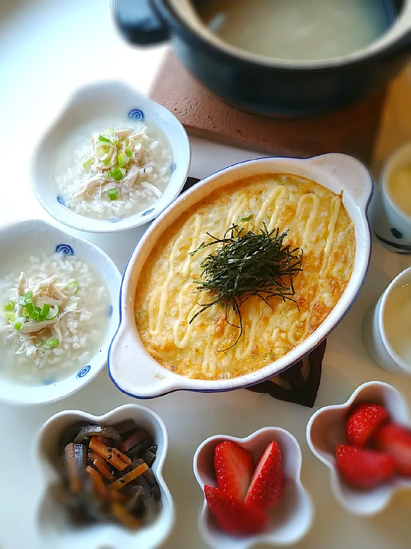 朝ごはん🌄！|まめころさん