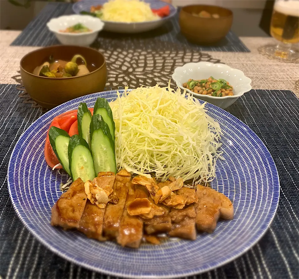 トンテキ定食😌|ゆかさん