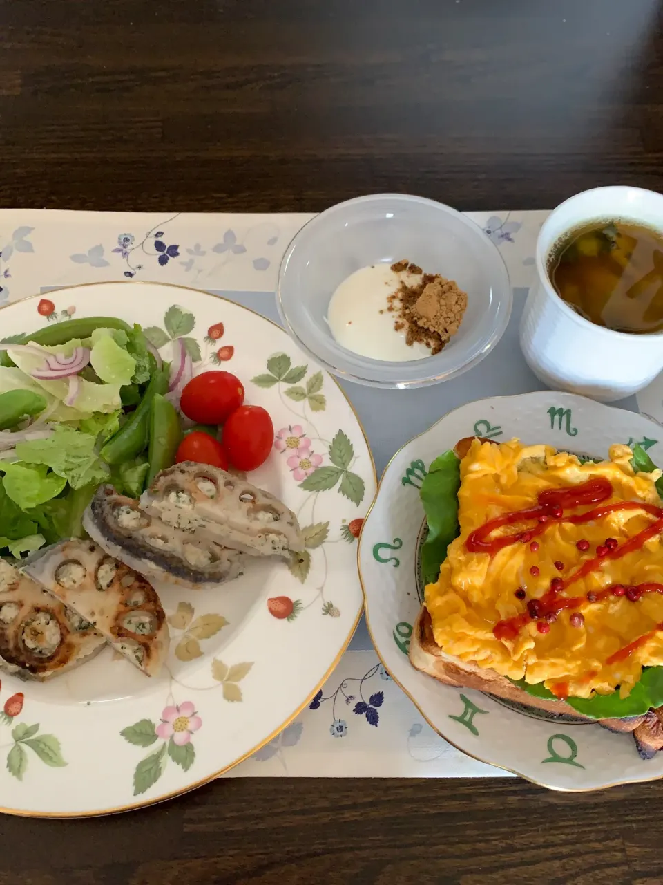 今日はお昼から水泳に🏊‍♀️頑張れる朝食を👊👊|tamemitiさん