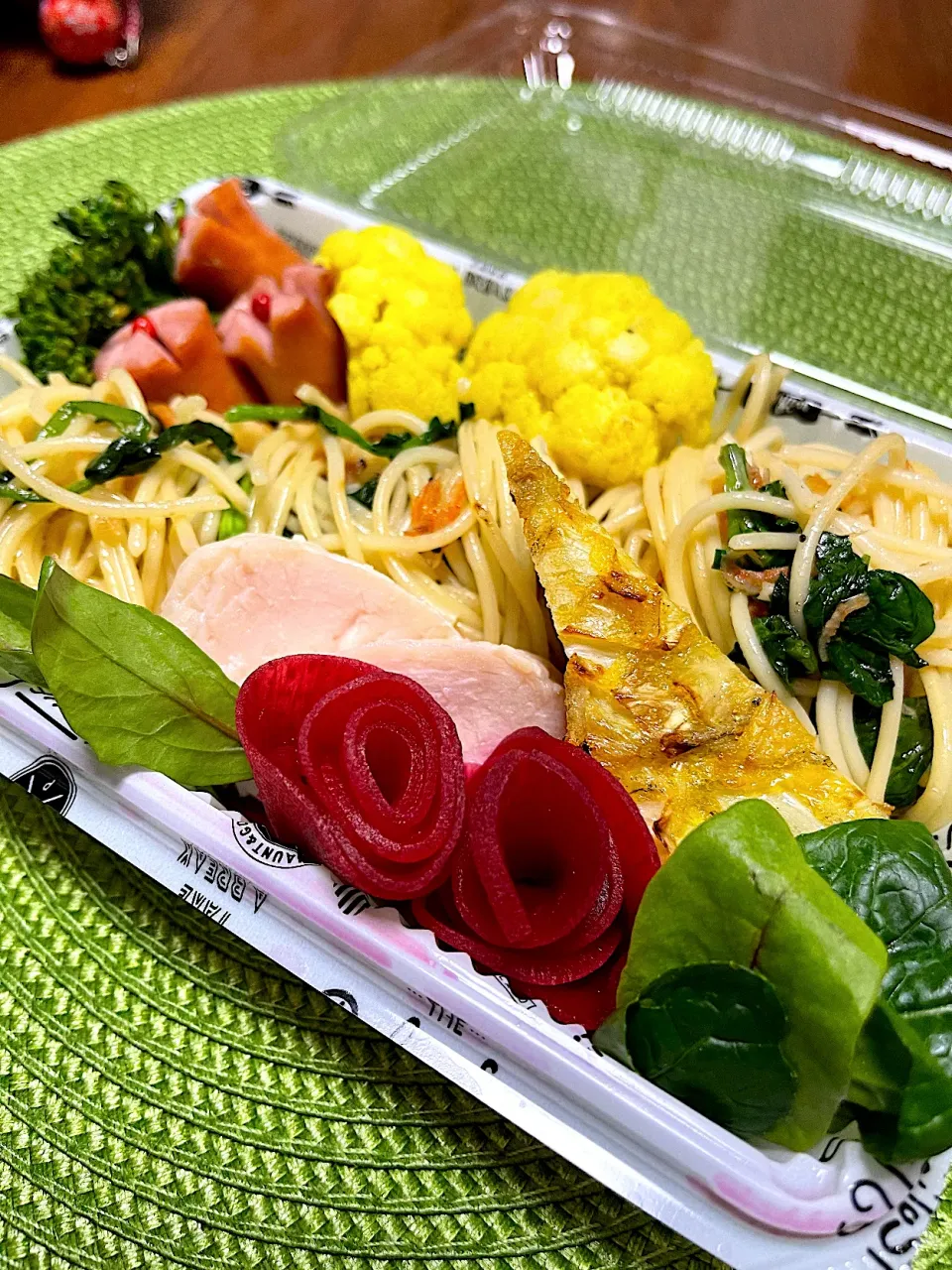 お花見パスタ弁当🍱|レオンさん