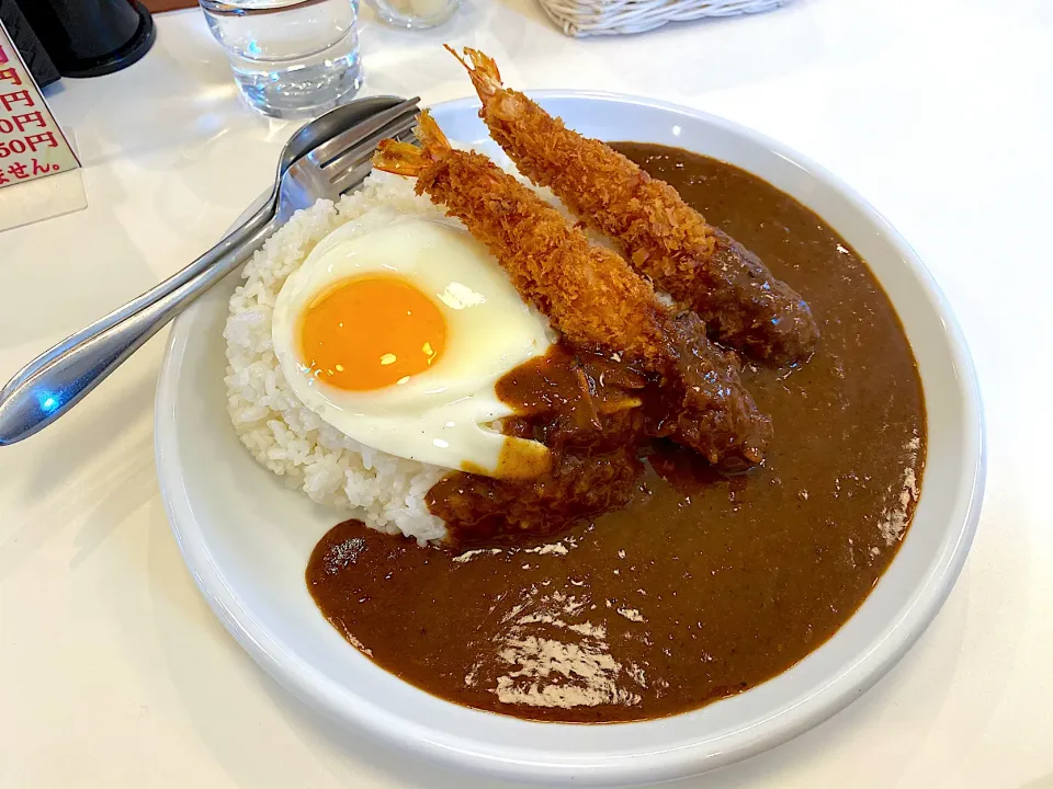 エビカレー🦐🍛中辛🔥片目トッピング🍳|buhizouさん