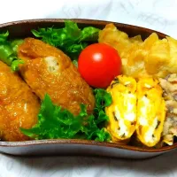 Snapdishの料理写真:いなり寿司弁当|ゆっきーさん