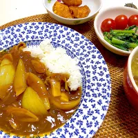 Snapdishの料理写真:あさイチで紹介していたダブル玉ねぎカレー|Yuki Tさん