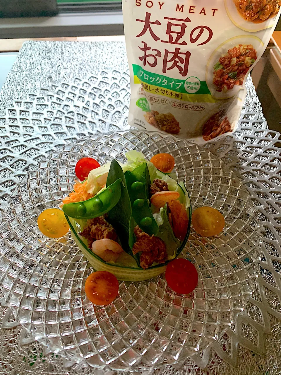 Snapdishの料理写真:お花見サラダ🥗|いちさん