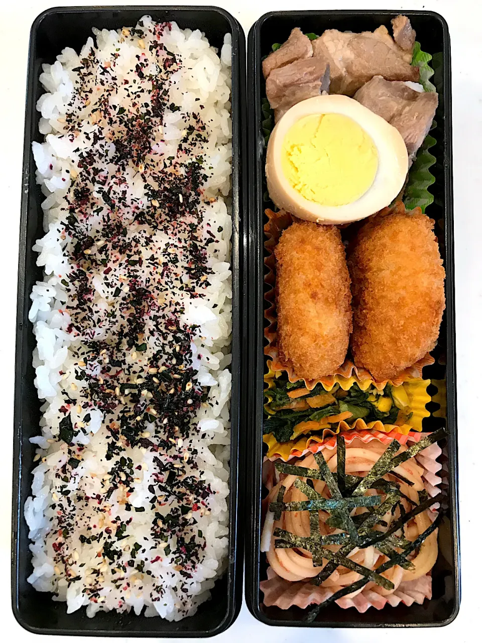 Snapdishの料理写真:2021.3.19 (金) パパのお弁当🍱|あっきーよさん