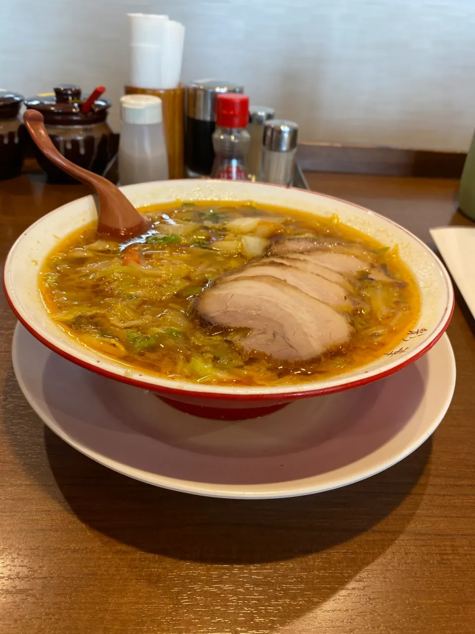 奈良県天理市岩室町　彩華ラーメン本店の彩華ラーメンバラチャーシュートッピング|タカちゃんさん