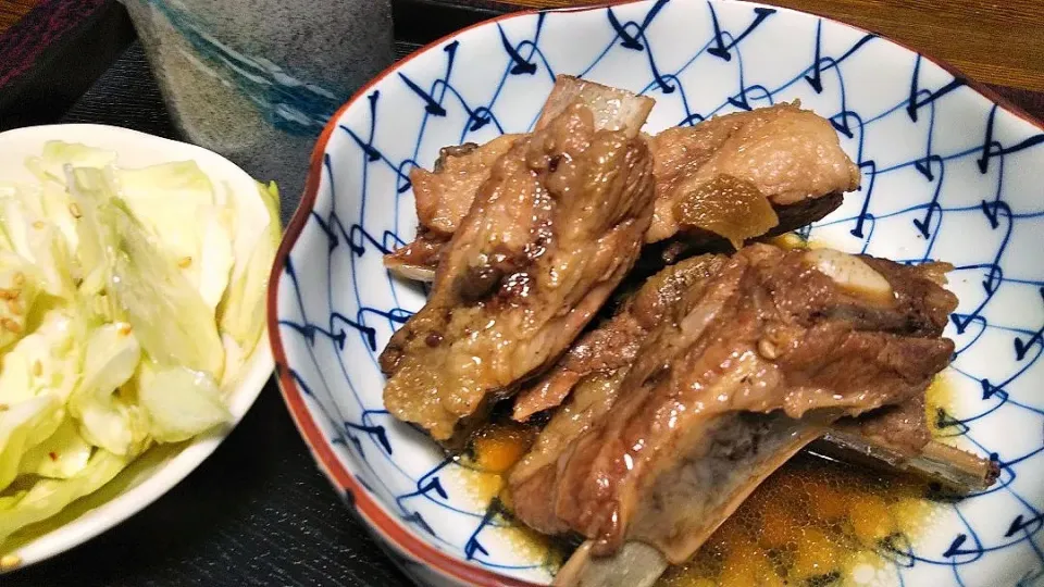 骨付き煮豚🐖|りょうさん