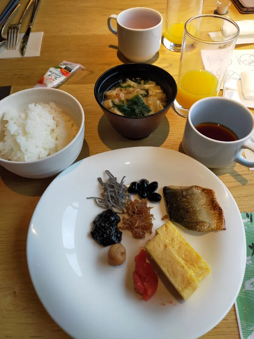 三井ガーデンホテル神宮外苑の杜プレミアの朝食洋食後からの和食|フージさん