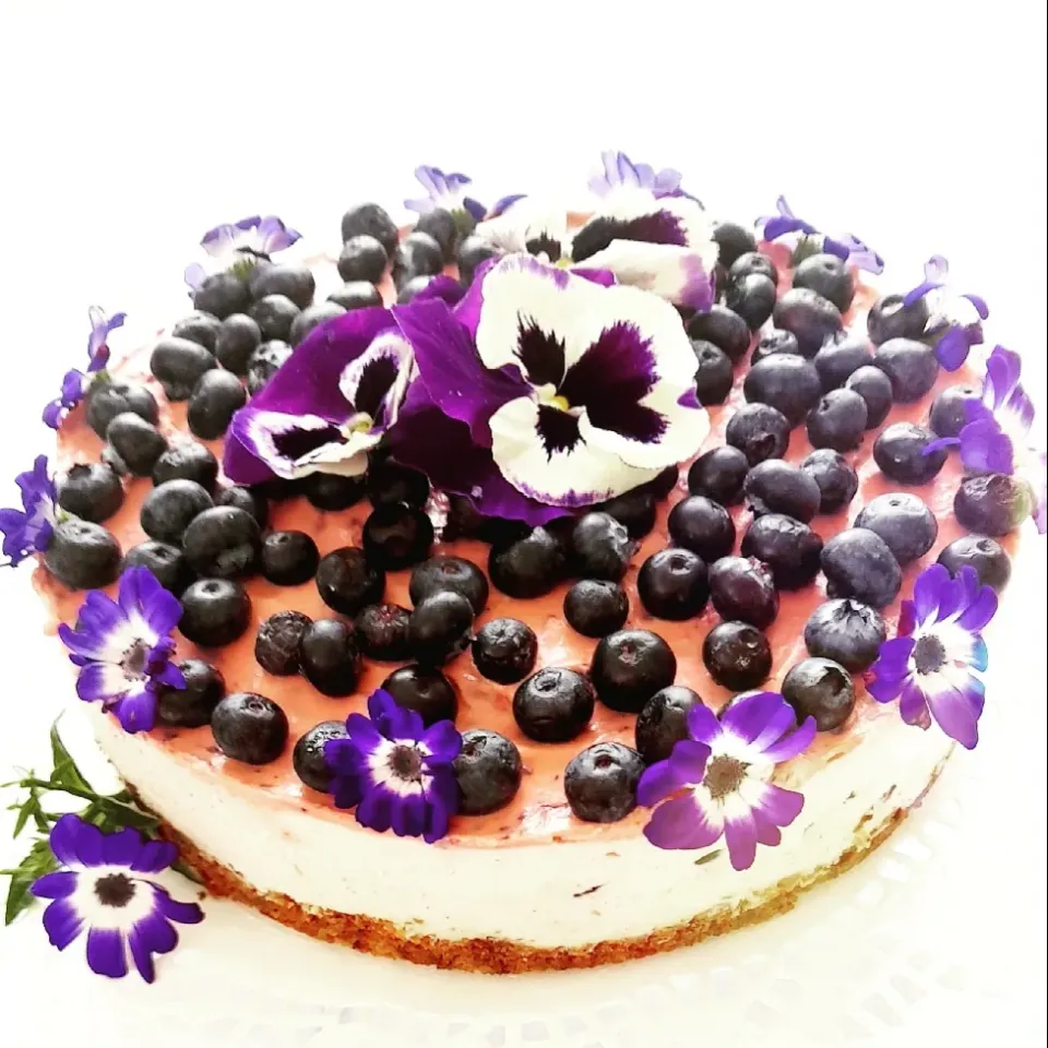 Cheesecake with blueberries|Cocobakesさん