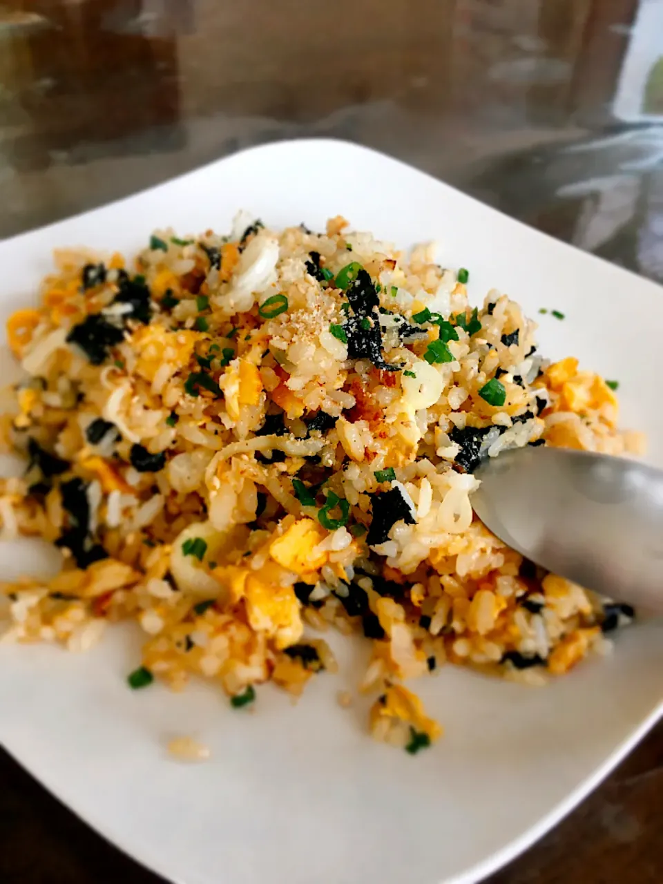 海苔と胡麻薫るあっさり焼き飯|hexenapfelさん