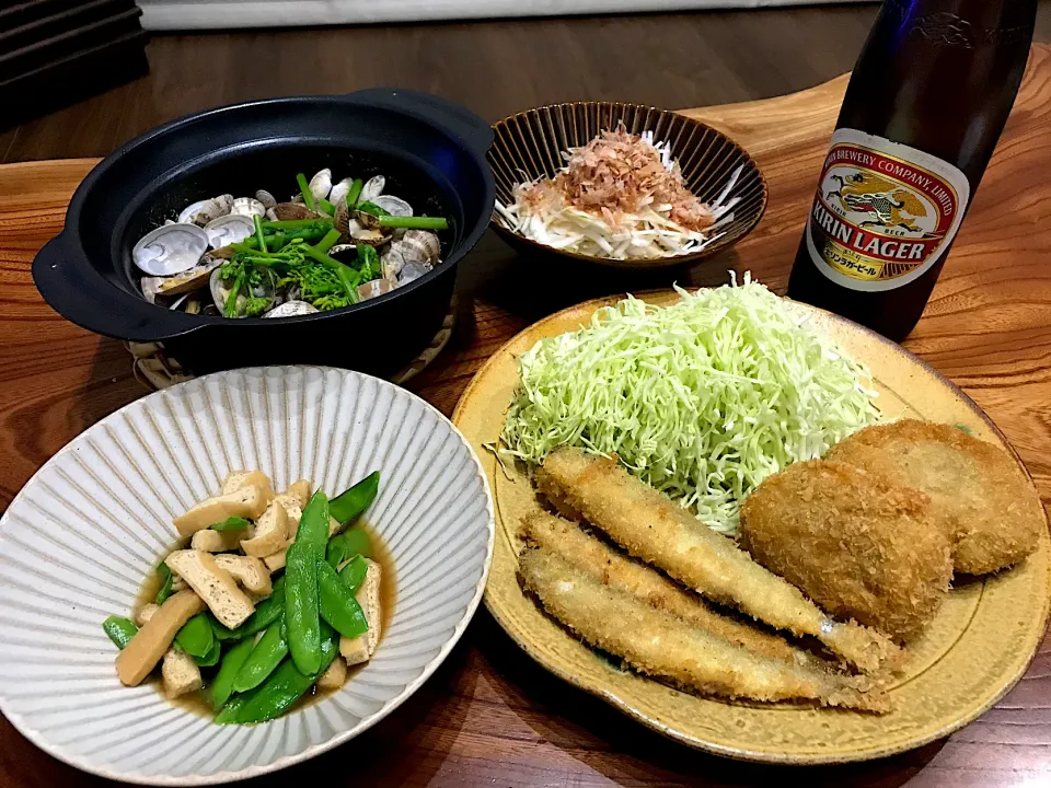 Snapdishの料理写真:2021.3.20 ワカサギフライ🍻🍻🍻|ゆみずさん