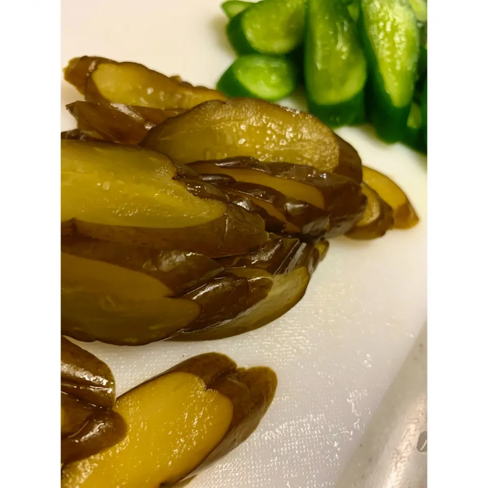 Snapdishの料理写真:自家製ぬか漬け🥒|HALさん