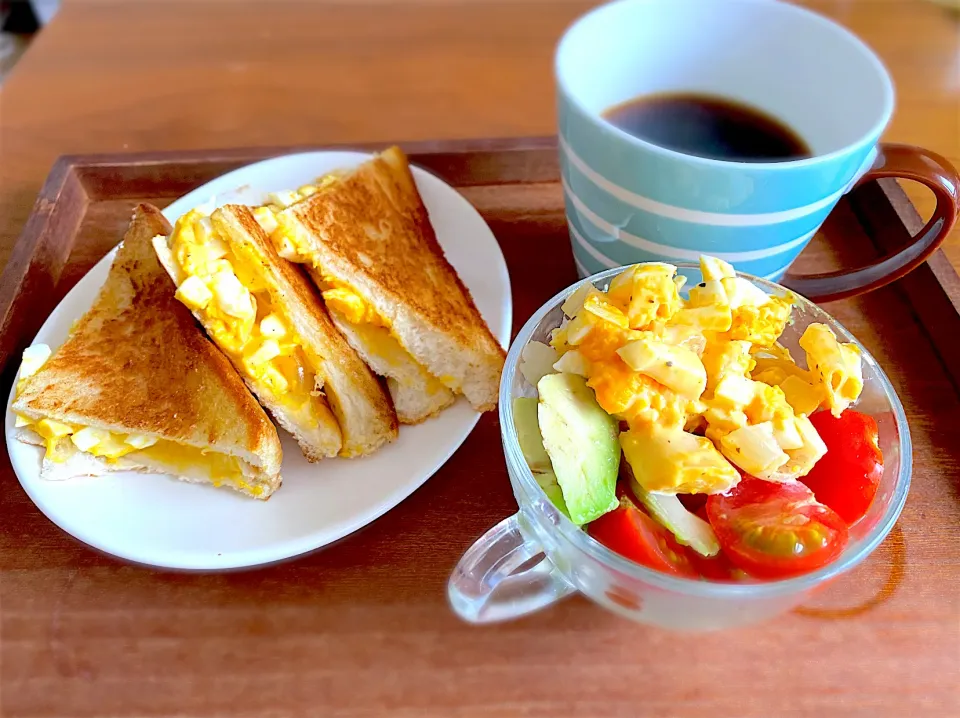 Snapdishの料理写真:お休みの朝食|みみほさん