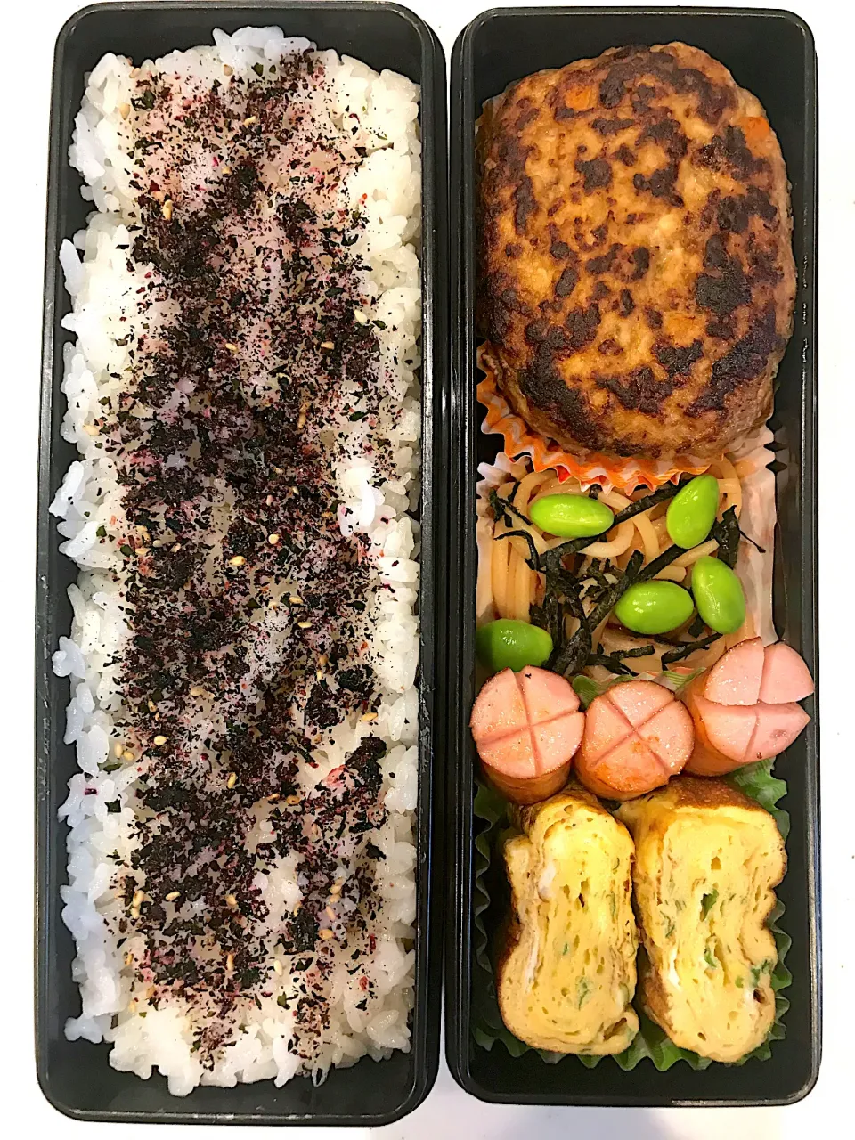 Snapdishの料理写真:2021.3.21 (日) ☔️ パパのお弁当🍱|あっきーよさん