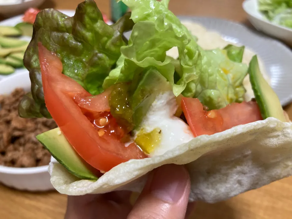 ＊トルティーヤ焼いてタコスパーティー🌮🎉＊|＊抹茶＊さん