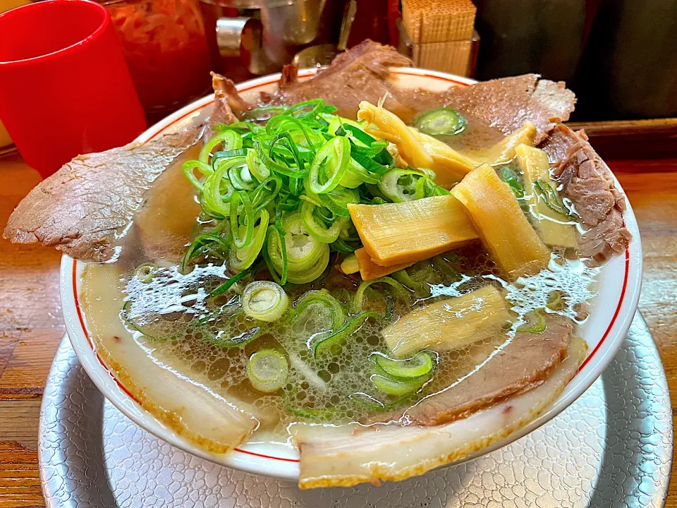 Snapdishの料理写真:神戸ラーメン第一旭のBらーめん|流線形さん