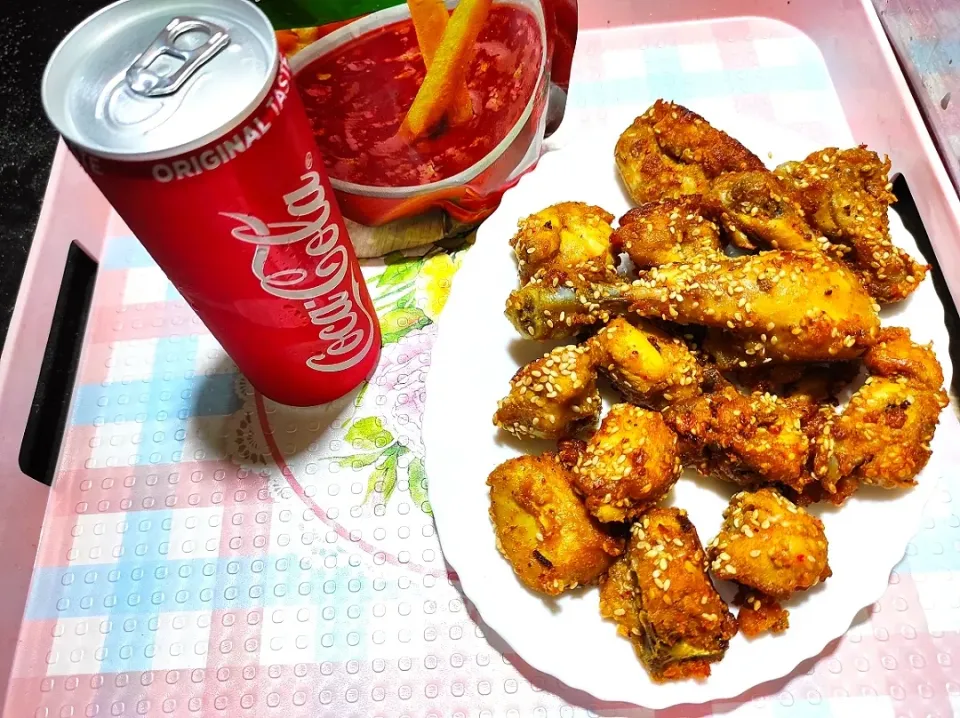 chicken pakora recipie by food valley|Nain|  

like and subscribe to my youtube channel for more recipie 👇

https://youtube.com/channel/UCMfg8kpCMlTjUB8YlmiZlW|food valleyさん