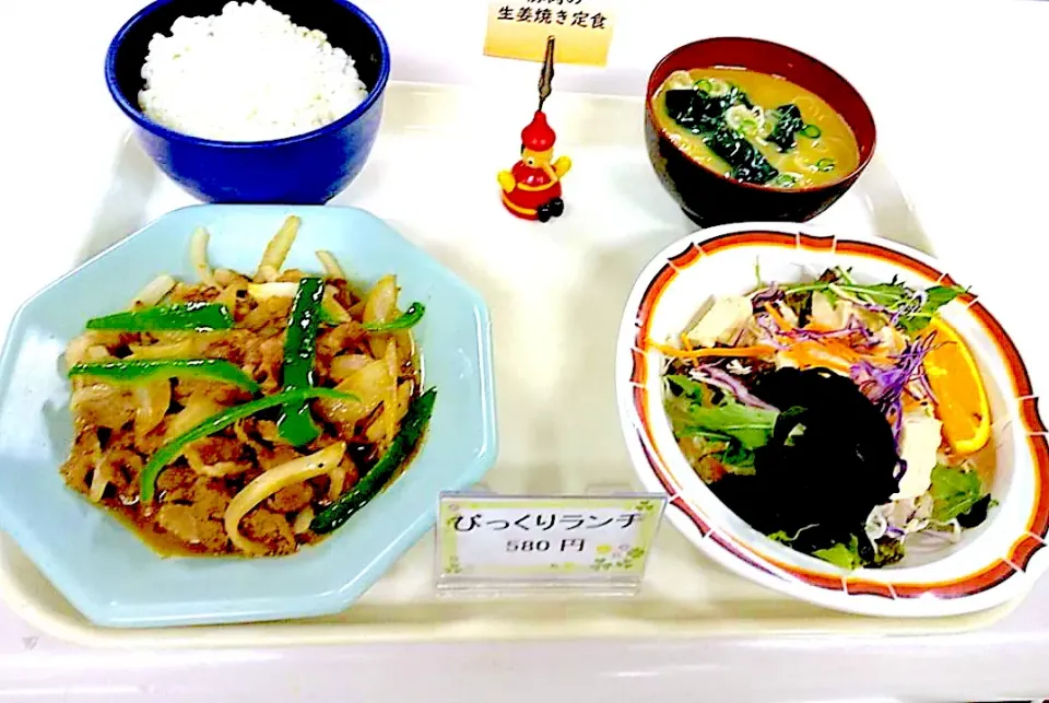 豚肉の生姜焼き定食|nyama1さん